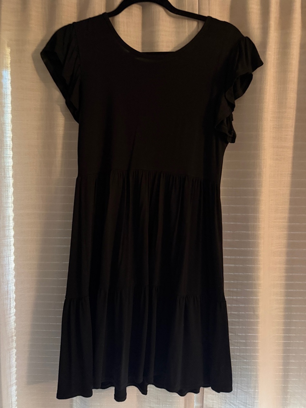 Olivia Rae Black Scoop Neck dress